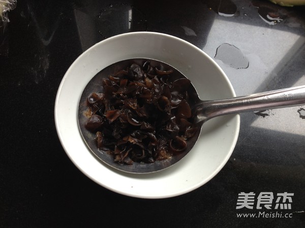 Cold Black Fungus Peel recipe