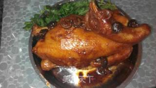 Mushroom Oil Chicken recipe