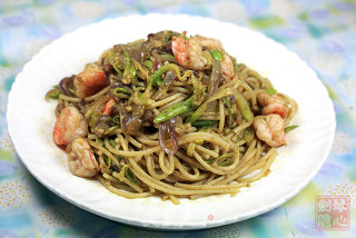 Spaghetti with Shrimp recipe
