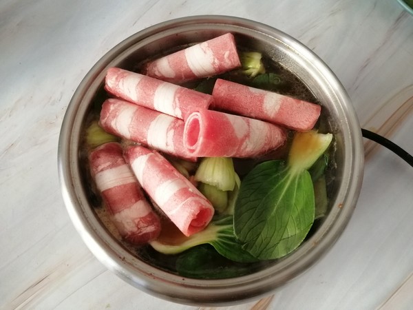 Small Hot Pot for One Person recipe