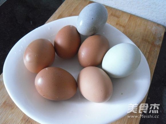 Steamed Three Eggs recipe