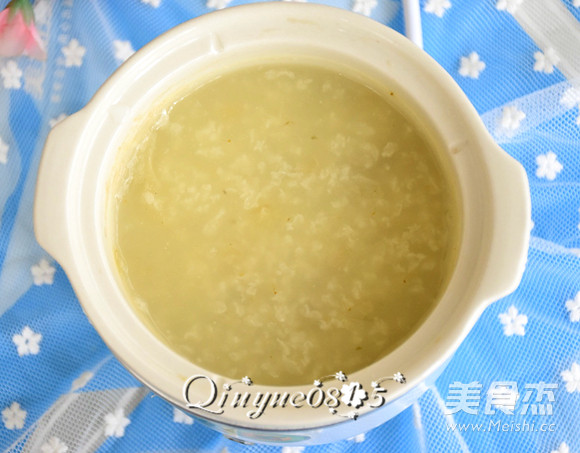 Peach Blossom Porridge recipe