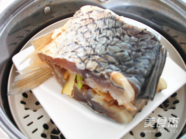 Steamed Salted Fish Rich in Vitamins recipe