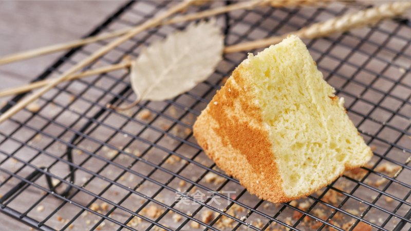 A Mellow Cheese Chiffon Cake, Warm Winter Afternoon recipe