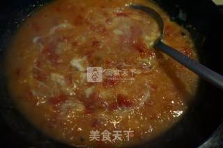 Tomato and Egg Pimple Soup recipe