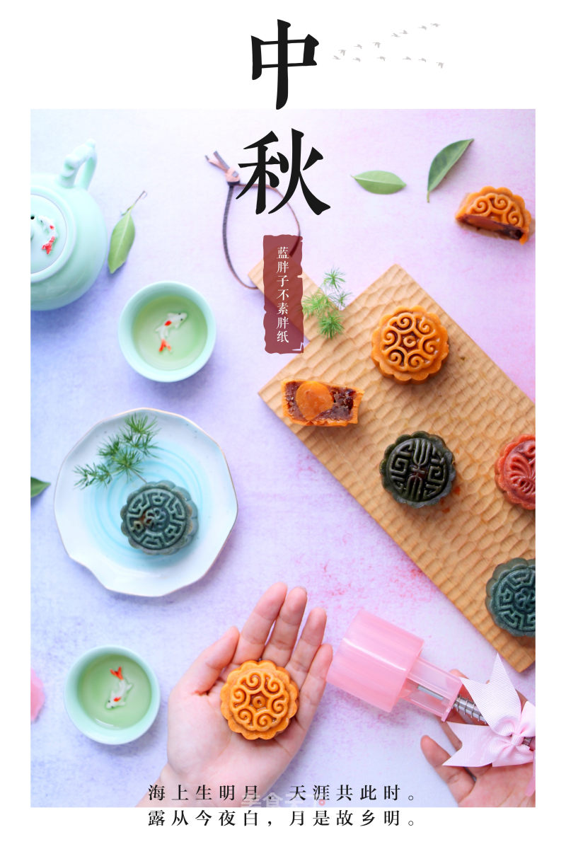 Colorful Cantonese-style Moon Cakes