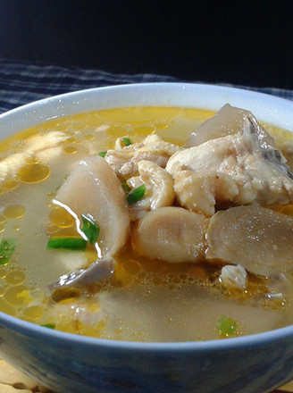 Sour Radish Chicken Soup recipe