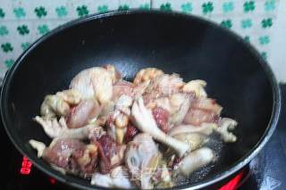 Chicken Stewed with Mushrooms recipe