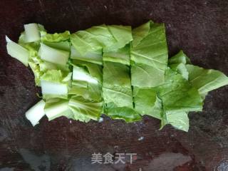 Stir-fried Bean Curd with Pork and Green Vegetables recipe