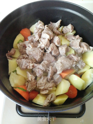 Curry Beef Brisket in Bisque Soup recipe