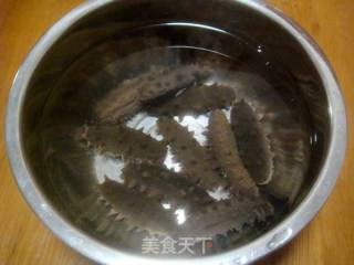 The Whole Process of Soaking Dried Sea Cucumber recipe