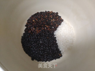 #trust of Beauty#black Rice Porridge recipe