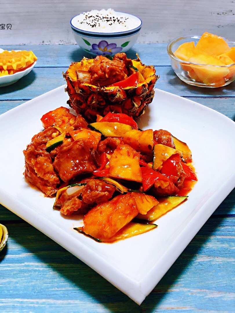 Sweet and Sour Pineapple Pork Ribs recipe