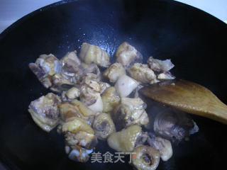 Roasted Chicken Nuggets with Bamboo Shoots and Potatoes recipe