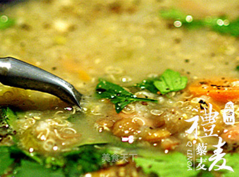 Quinoa Straw Mushroom Soup recipe