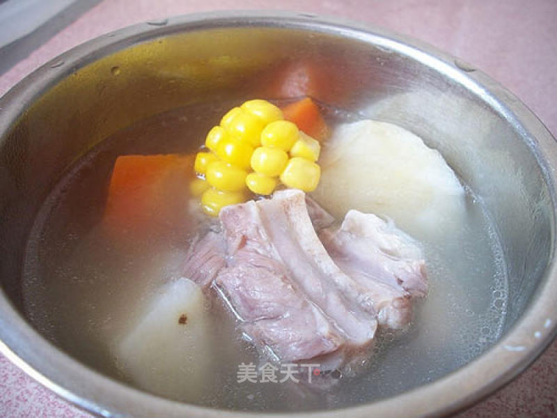 Yam Spare Ribs Soup recipe