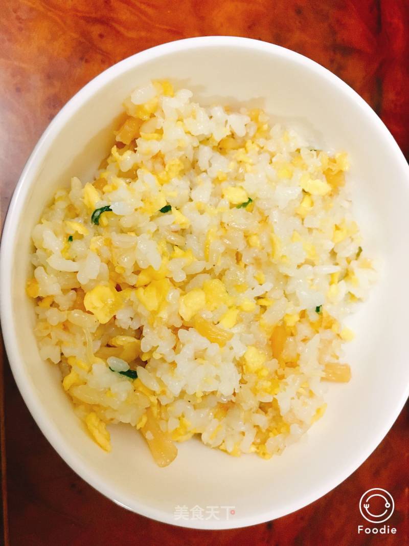 Fried Rice with Scallops and Eggs recipe