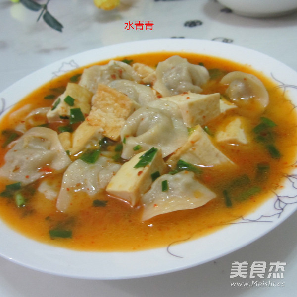 Tofu Boiled Wonton recipe