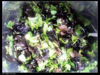 Lixia--coriander Fungus recipe