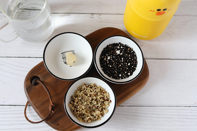 Quinoa Black Rice Porridge recipe