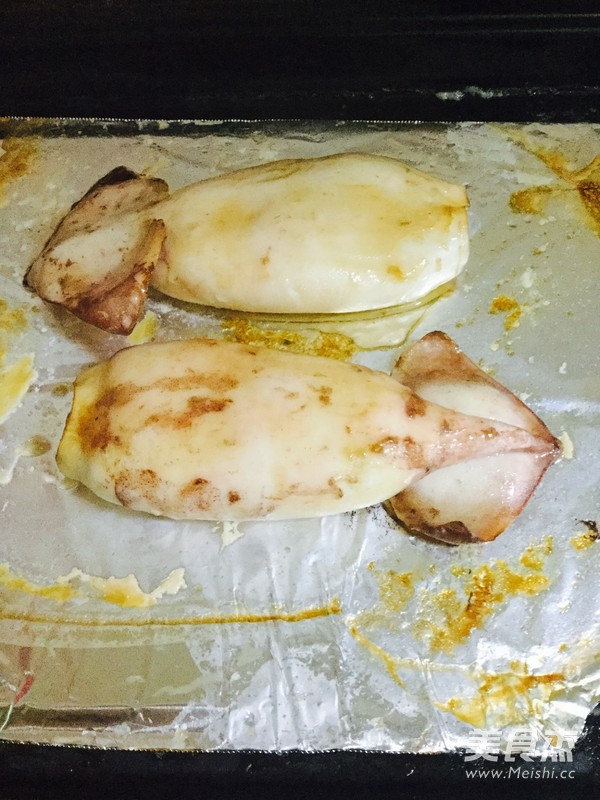 Grilled Squid Tube recipe