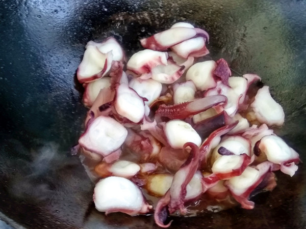 Sauteed Octopus recipe