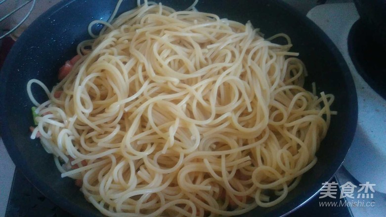 Korean Spaghetti recipe
