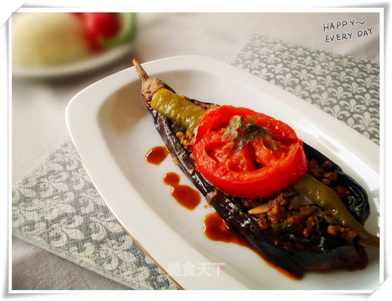 Turkish Style Minced Beef with Eggplant