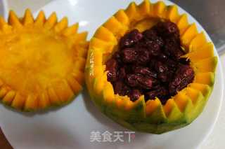 Steamed Japanese Squash with Red Dates recipe