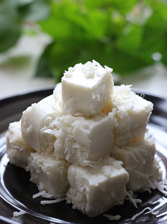 Coconut Milk Cold Cake recipe