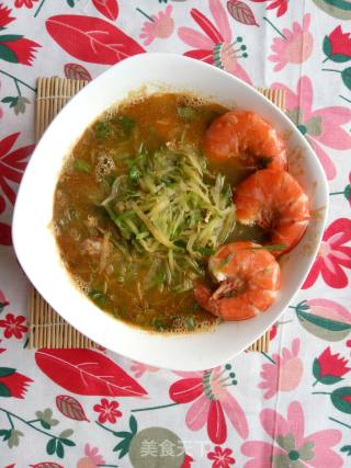 Shredded Radish Shrimp Soup recipe