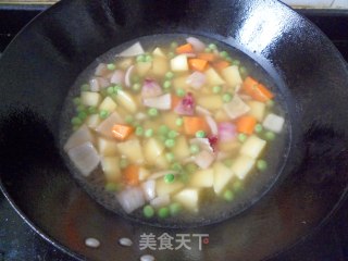 [golden Curry Chicken Chop Rice] The Temptation of Golden Color Can't Stop recipe