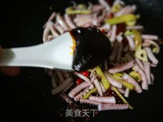 Spicy Squid Silk recipe