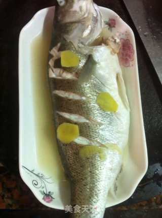 Cantonese Style Steamed Sea Bass recipe