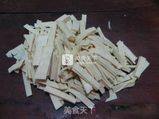 Fried Bean Curd with Komatsu Greens recipe