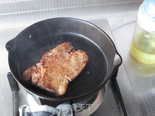 Fried Black Pepper Steak recipe