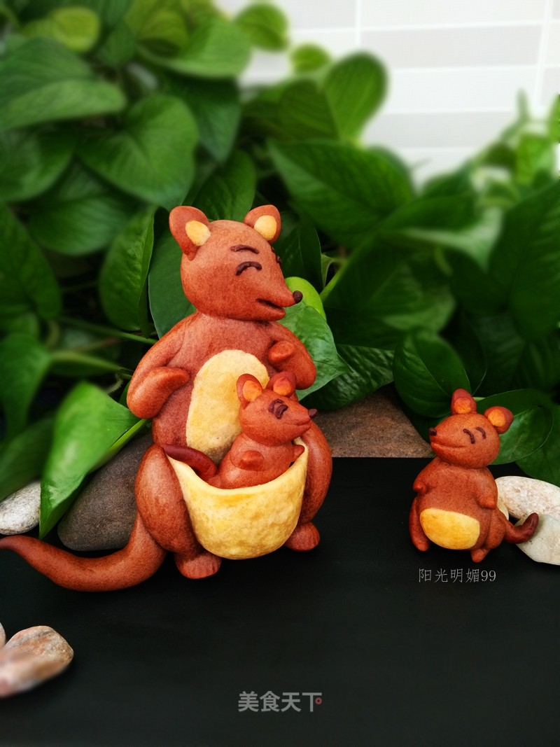 #trust之美#kangaroo Biscuits [creative Three-dimensional Biscuits] recipe