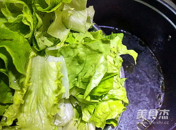 Meatball Lettuce Soup recipe