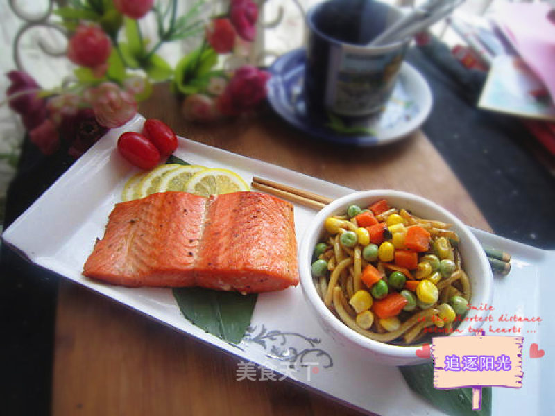 Lemon Scented Salmon recipe