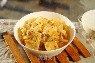 Frozen Tofu Stewed with Cabbage recipe