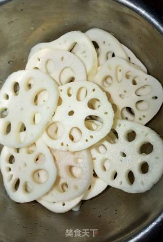 Mixed Lotus Root Slices recipe