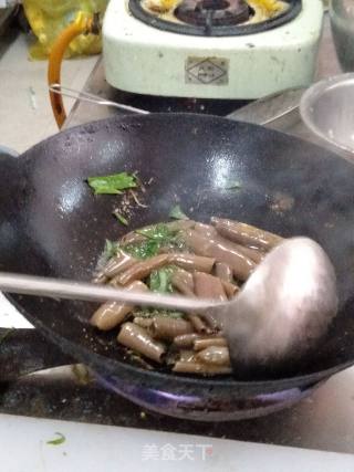 Fried Sea Intestines recipe