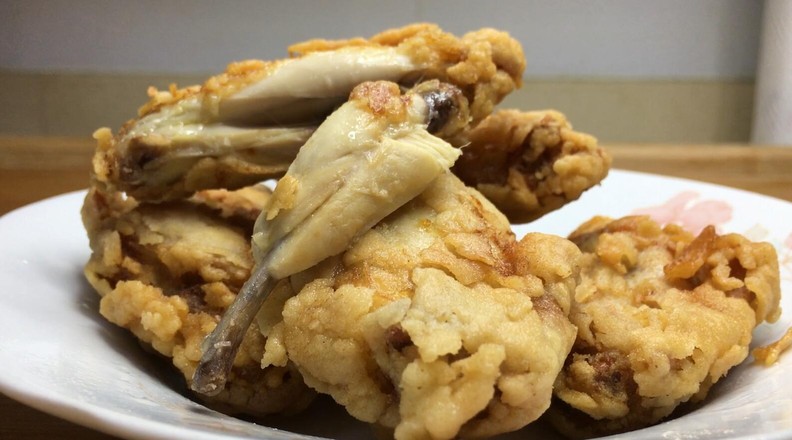 The Homemade Fried Chicken Wings are Crispy on The Outside and Tender on The Inside. recipe