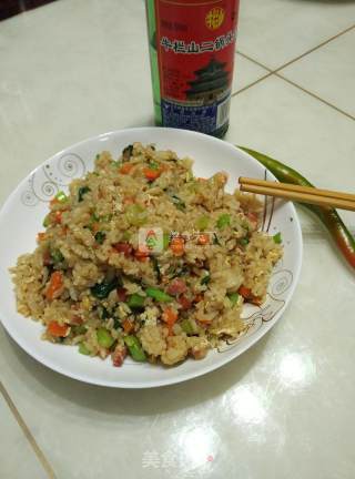 Soy Sauce Fried Rice recipe