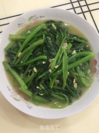 Stir-fried Spring Vegetable Seedlings with Soy Sauce recipe