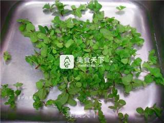 Stir-fried Pork with Mint recipe