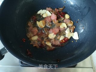 Stir-fried Cauliflower with Bacon recipe