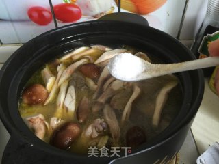 #信之美# Chicken Cong Mushroom Chicken Soup recipe