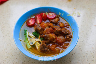 Tomato Beef Noodle recipe