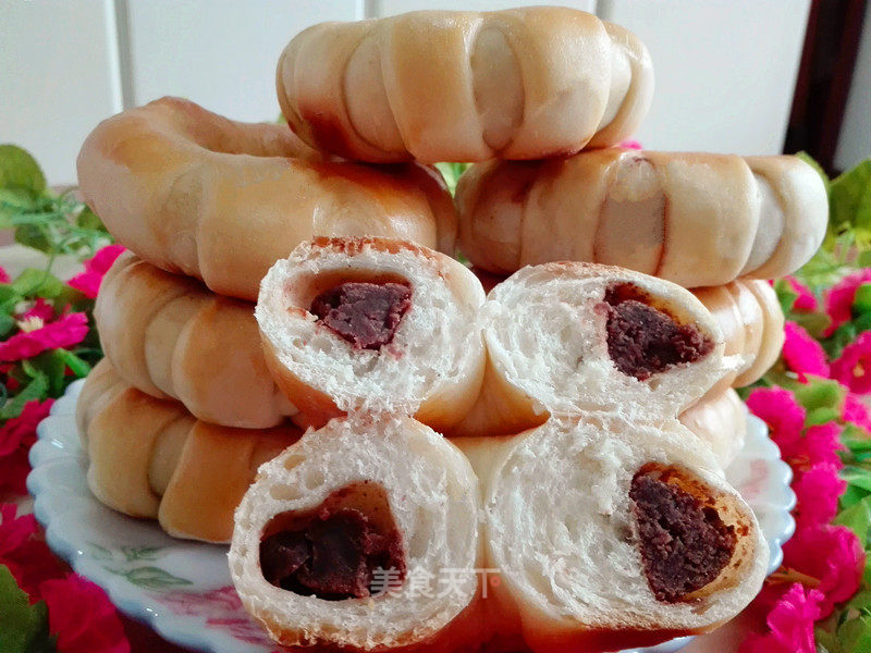 Coconut Bean Paste Bagel recipe